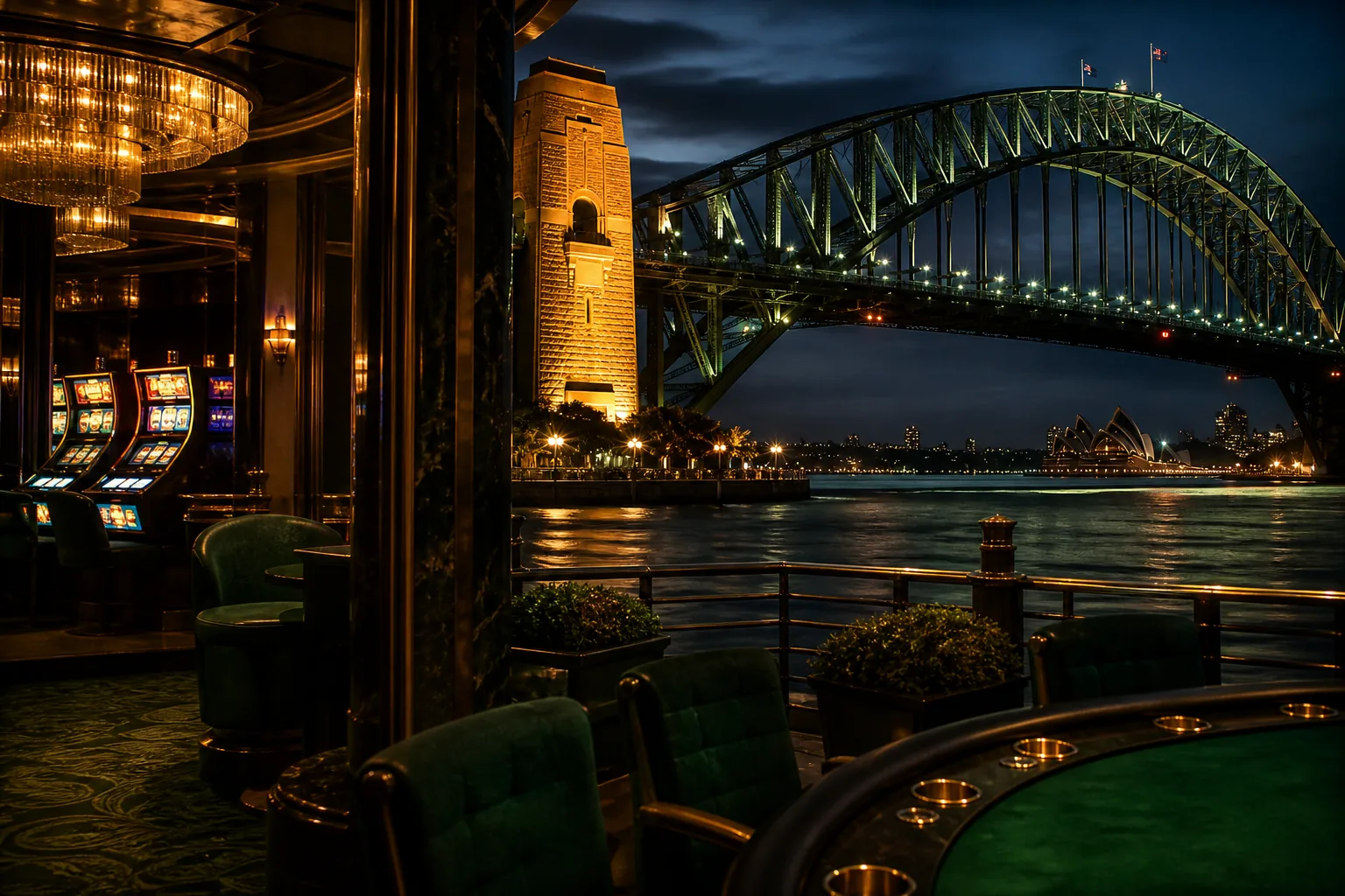 Editorial city guide graphic for Lukki Casino readers in Sydney, NSW